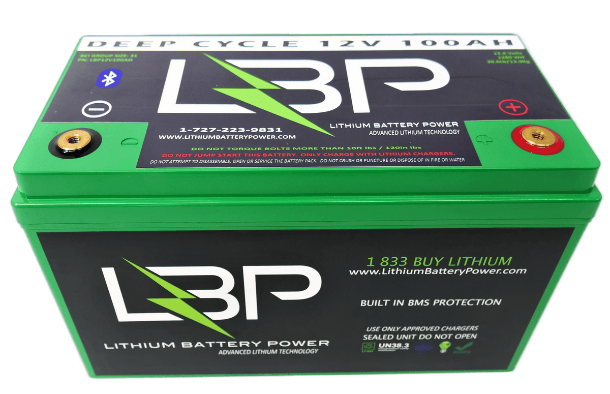 LBP 12V 100Ah BT Lithium Battery