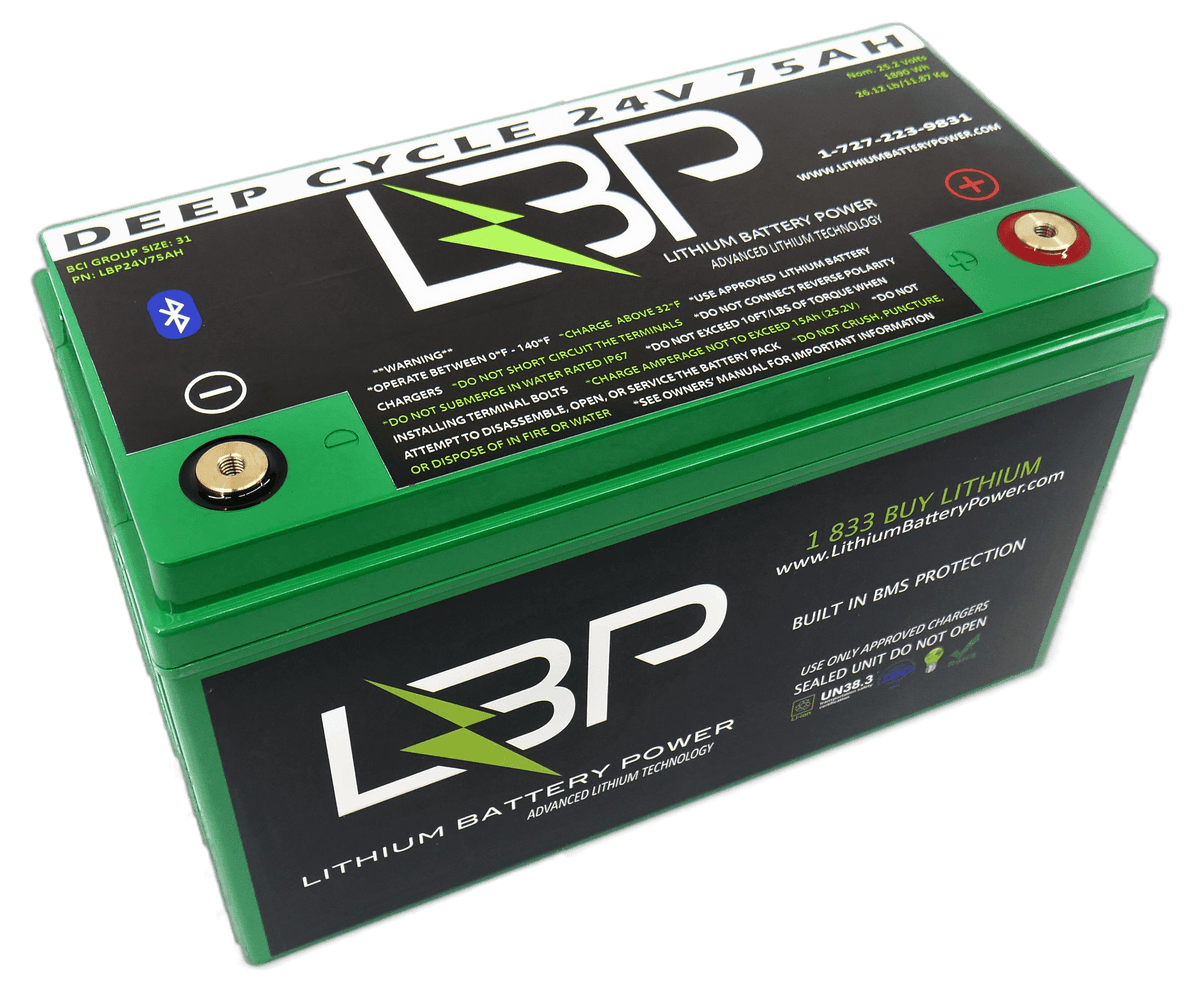LBP 24V 150Ah Lithium Battery – Lithium Battery Power, LLC