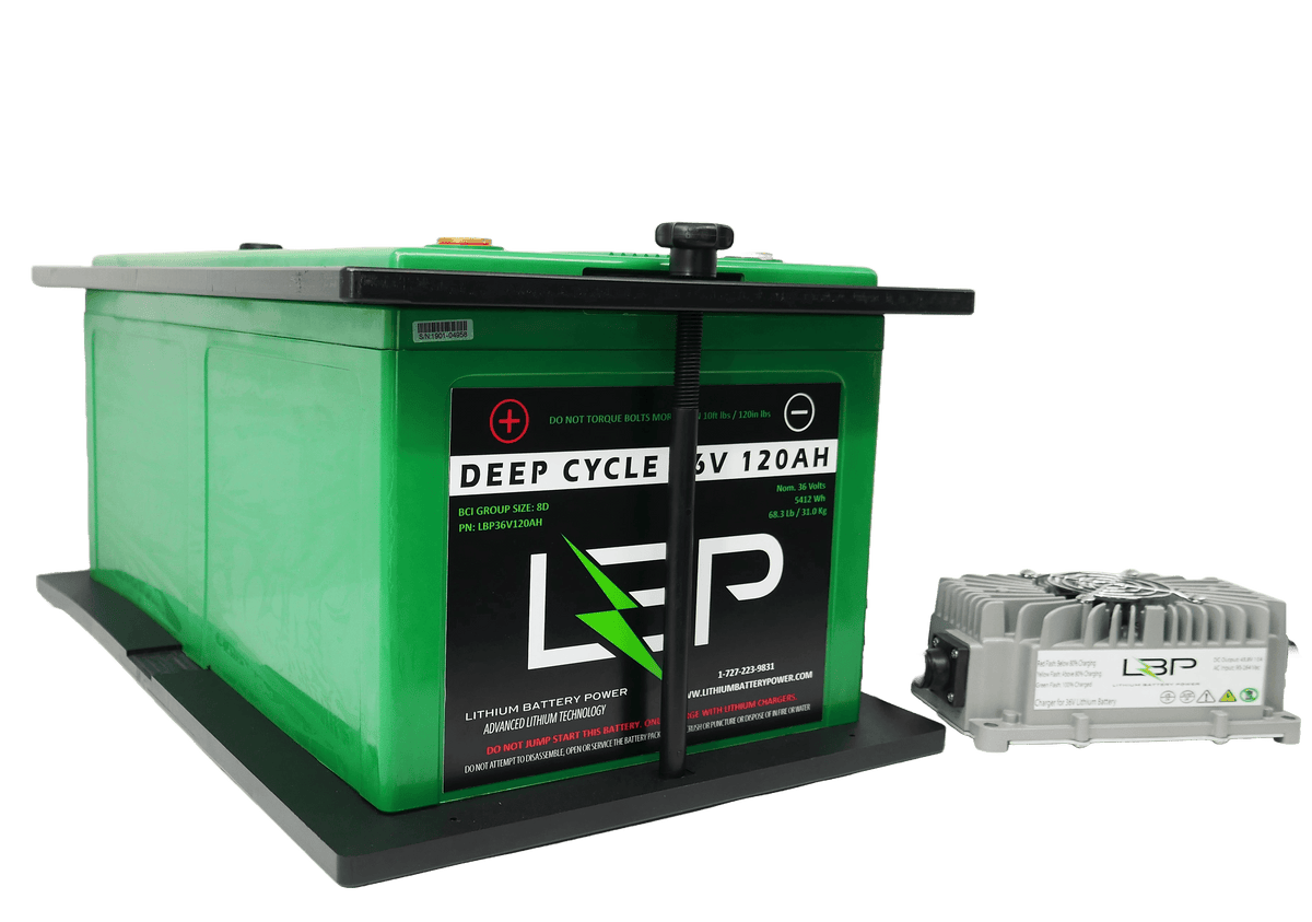 LBP 36V 120Ah Trolling Motor Lithium Battery Kit – Lithium Battery Power,  LLC