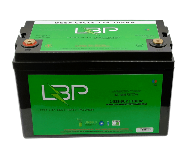 LBP 12V 100Ah ECO Lithium Battery – Lithium Battery Power, LLC