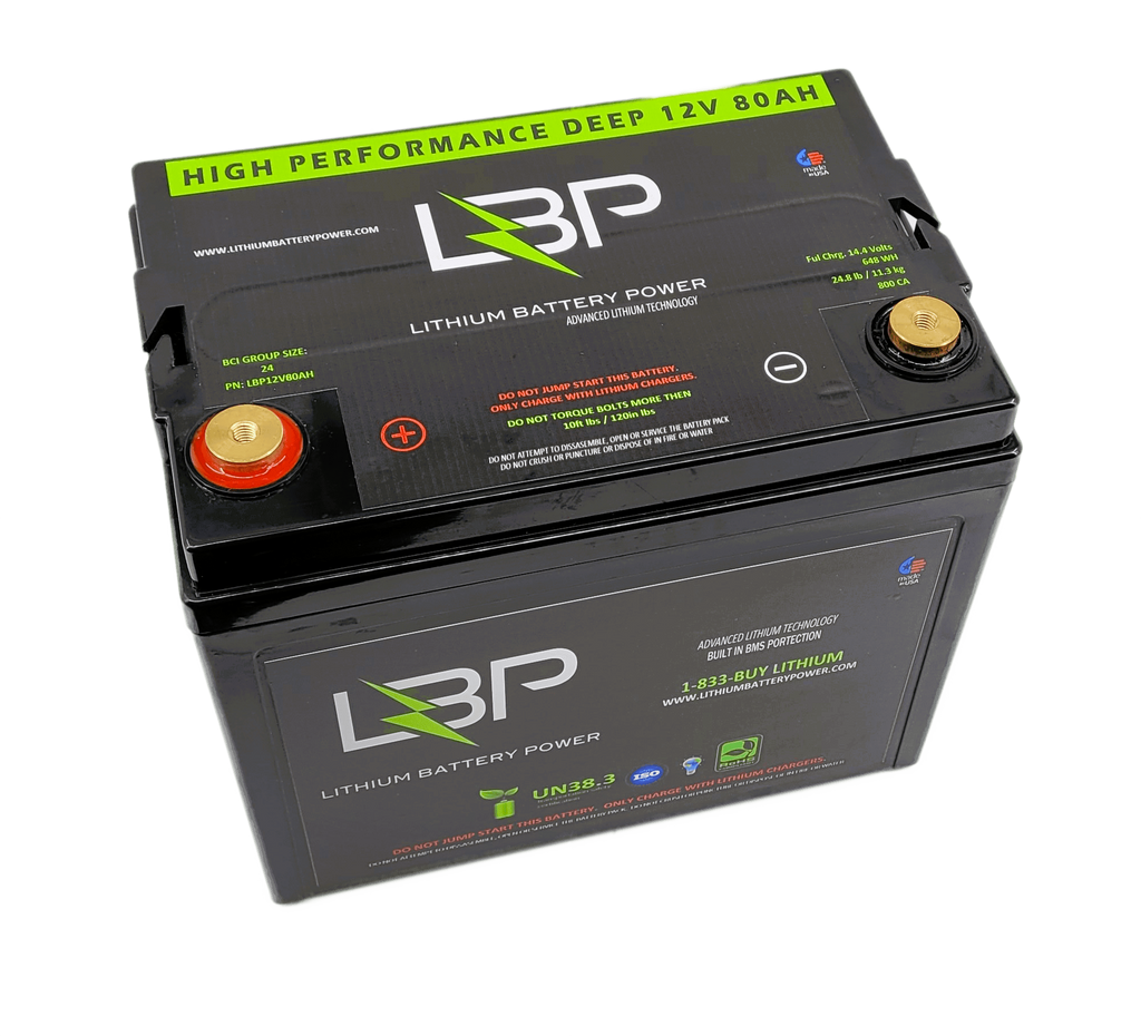 LBP 12V 80Ah High Performance Lithium Battery – Lithium Battery